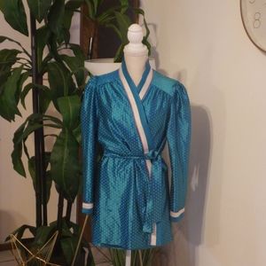 Ladies Satin coat Pijama Sleepwear Lingerie Night